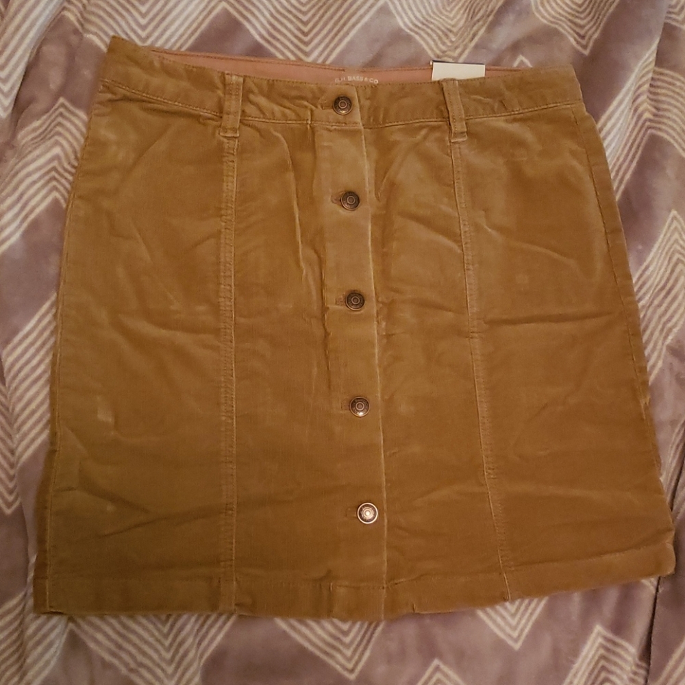Bass Corduroy Skirt 10